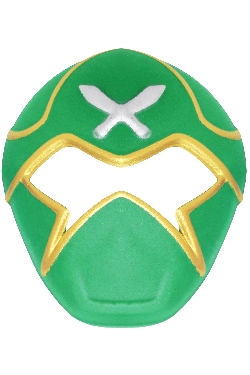 MASCHERA SAMURAI VERDE